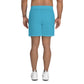 Men's Recycled Athletic Shorts - Light Blue