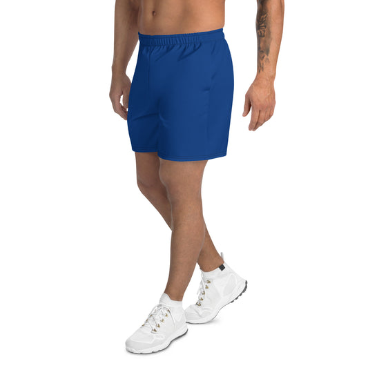 SISU - Men's Recycled Athletic Shorts- Royal Blue