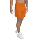 Men's Recycled Athletic Shorts - Dark Orange