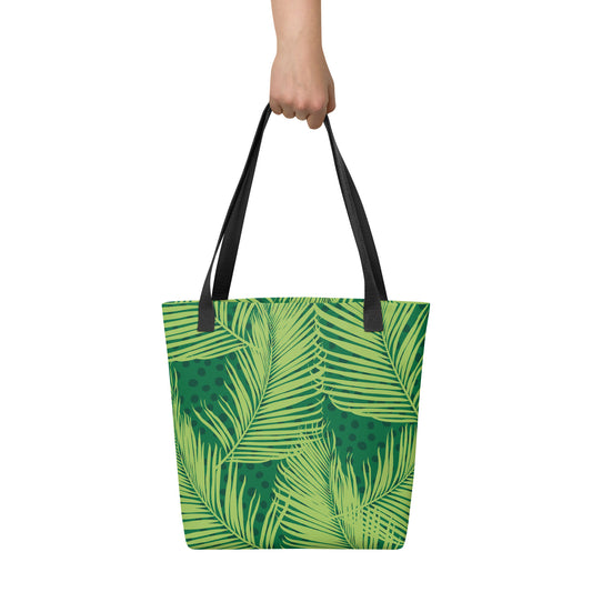 Tote bag - Green Leaf Pattern