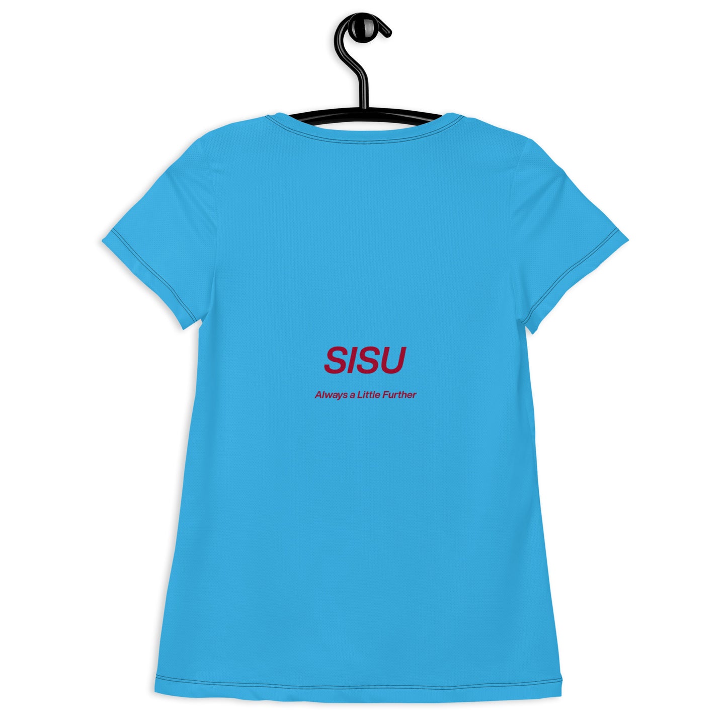 SISU -  Women's Athletic T-shirt - Bright Blue