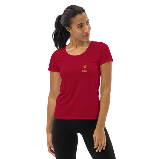 SISU - Women's Athletic T-shirt - Red