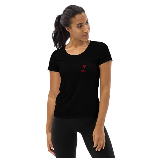 SISU - Women's Athletic T-shirt - Black
