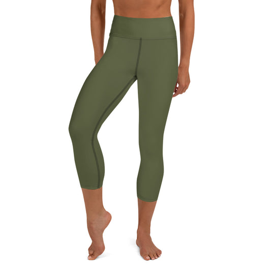 SISU - Yoga Capri Leggings - Green