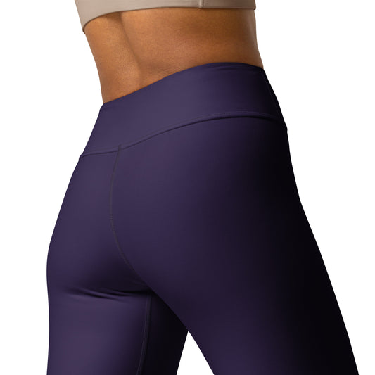 Women's Yoga Leggings Dark Purple