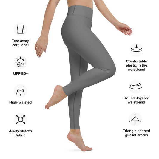 Yoga Leggings - Light Grey