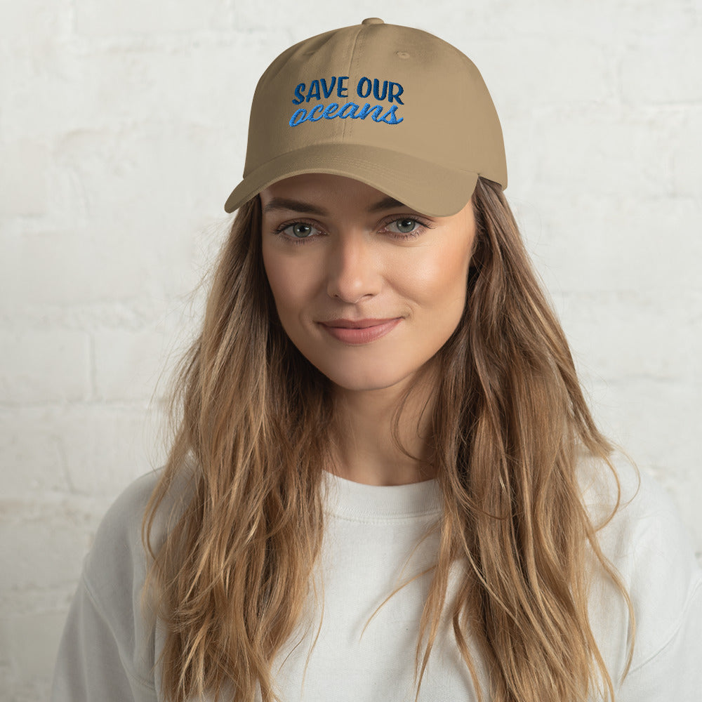 Dad hat Save Our Oceans
