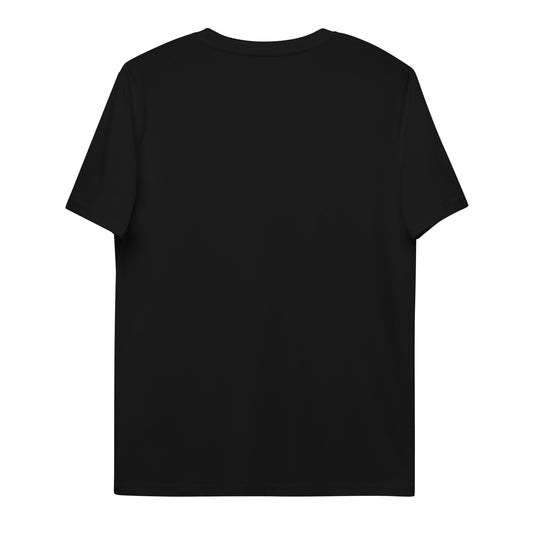 Unisex organic cotton t-shirt - Wave logo