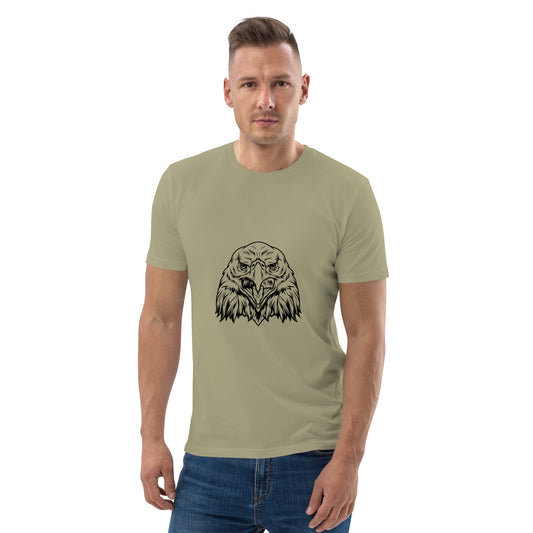 Unisex organic cotton t-shirt - Eagle Print