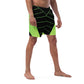 Men's swim trunks- Green print